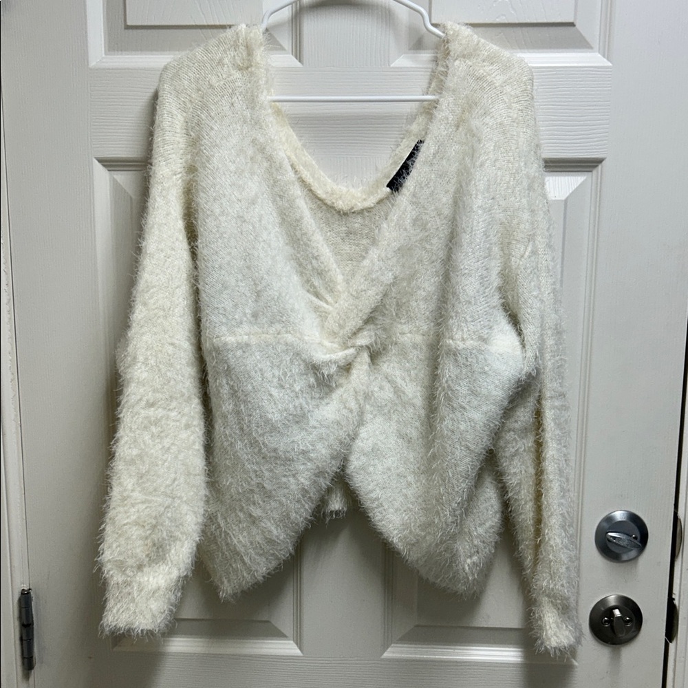 Cozy White Sweater